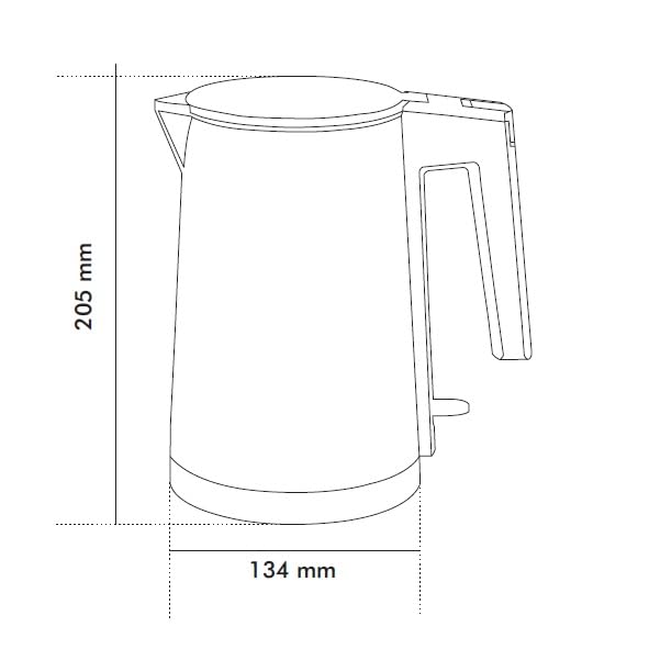 Dolphy 0.8 Liter Automatic Electric Kettle 304 Stainless Steel